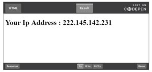 How to get client IP address in PHP and in JavaScript