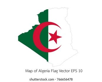 5,430 Algeria Flag On Map Images, Stock Photos & Vectors | Shutterstock