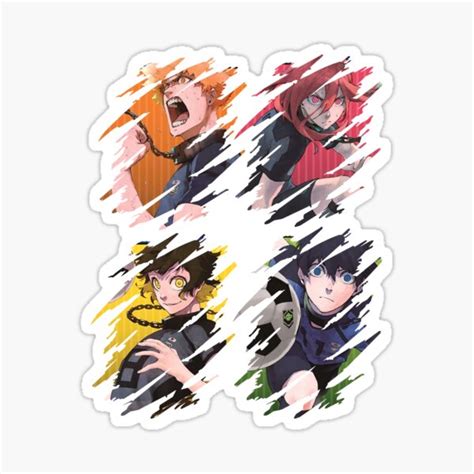 "Blue Lock Team Z" Sticker for Sale by Sakuga | Redbubble