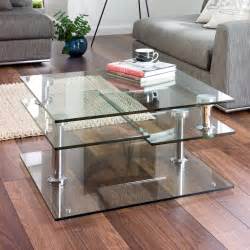 30 Glass Coffee Tables that Bring Transparency to Your Living Room ...