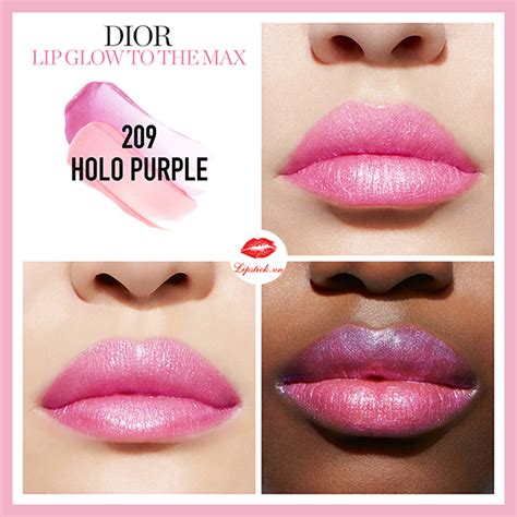 Son Dior 209 Holo Purple Màu Hồng Tím | Lipstick.vn