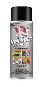 Amazon.com: DuPont Teflon Non-Stick Dry-Film Lubricant Aerosol Spray, 10 Oz.: Sports & Outdoors