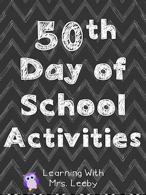 a Class*y Collaboration: Free 50th Day of School Activities and a New Unit