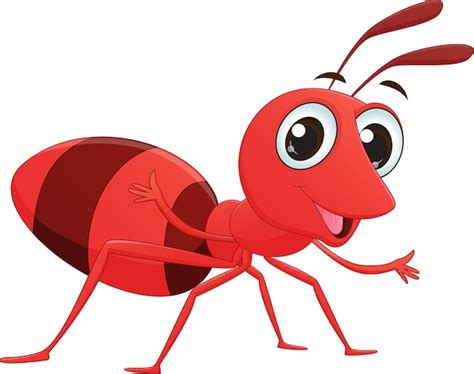 Premium Vector | Cute ant cartoon