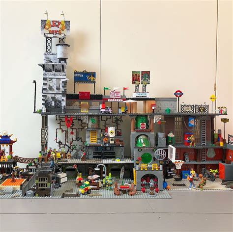 LEGO tmnt lair | Lego photo, Lego photography, Lego figures