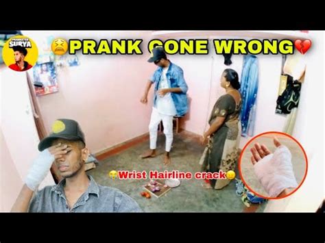 🥺PRANK GONE WRONG | 😫HAND BROKEN💔 | Prankster Surya | – Prank Vids