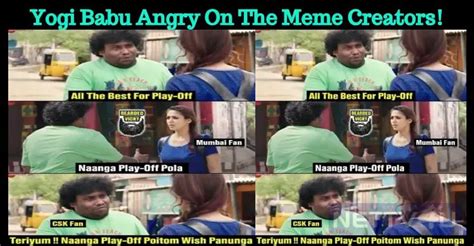 Yogi Babu Angry On The Meme Creators! | NETTV4U