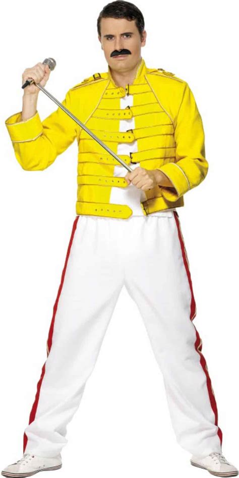 Freddie Mercury Costume - Rockstar Fancy Dress