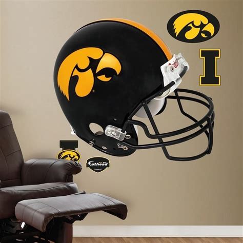 Fathead Iowa Hawkeyes Helmet Wall Decals | Iowa hawkeyes, Hawkeyes, Iowa