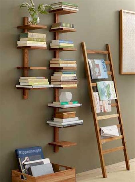 Cool Beautiful Wall Bookshelves For Your Library https://hajarfresh.com ...