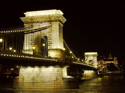 Chain-Bridge At Night Danube - Free photo on Pixabay - Pixabay