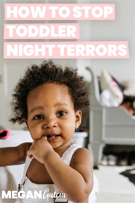 How To Stop Toddler Night Terrors | Megan Garcia