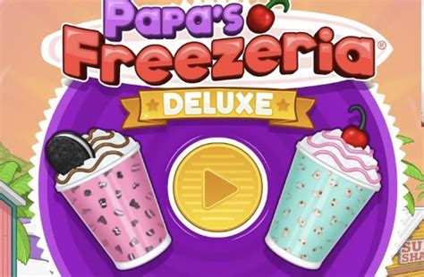 Papa's Freezeria Deluxe Unblocked 76