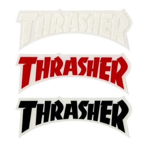 Thrasher Thrasher die cut Logo Sticker - Attic Skate & Snow Shop