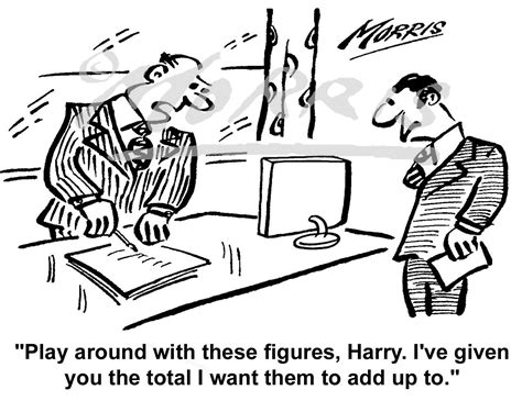 Manager cartoon, Management cartoon, Accountant cartoon | Business cartoons