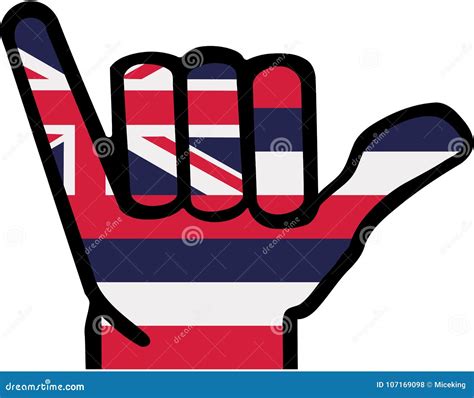 Shaka Hand Gesture Neon Light Icon Cartoon Vector | CartoonDealer.com ...