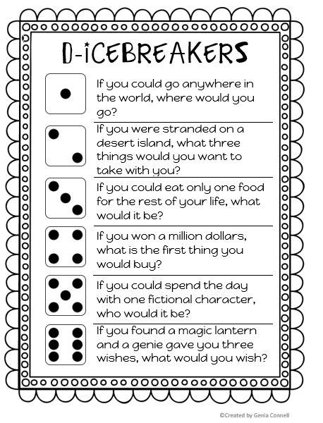 10 Fun Back-to-School Activities and Icebreakers | Scholastic