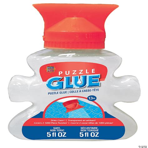 MasterPieces Puzzle Glue - Glue 5oz - Shaped bottle | Oriental Trading