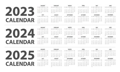 Calendario 2023 2024 Vectores, Iconos, Gráficos y Fondos para Descargar ...