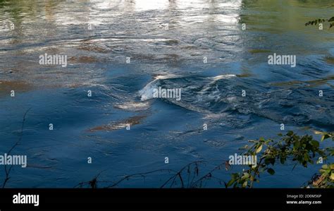 Water surface with waves Stock Photo - Alamy