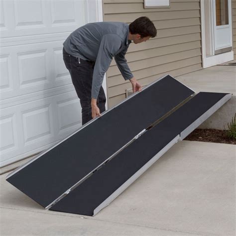 6 ft. Silver Spring Aluminum Multi-Fold Mobility Scooter and Wheelchair Ramp - 6 | Discount Ramps