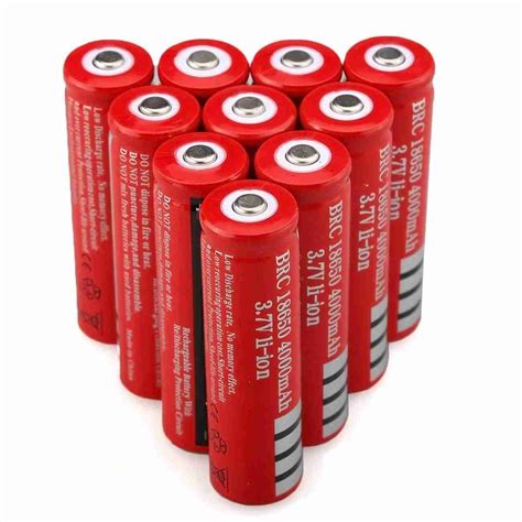 PILE RECHARGEABLE 3.7V 18650 batteries 4000mah Maroc - Moussasoft