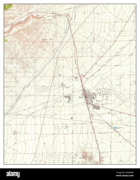 Mojave, California, map 1973, 1:24000, United States of America by ...