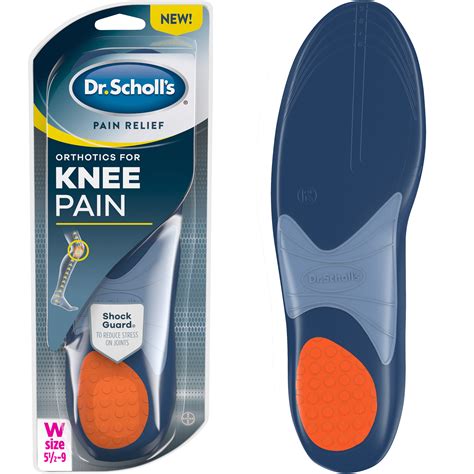 Dr. Scholl's Knee Pain Relief Orthotic Inserts for Women (5.5-9) Insoles for Immediate and All ...