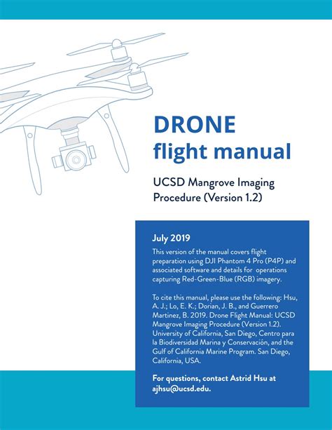 Drone Flight Manual by Gulf of California Marine Program - Issuu