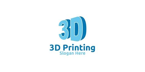 3D Printing Company Logo Design by Denayunecs | Codester