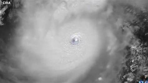 Watch: Eye of deadly Hurricane Milton shown in satellite video