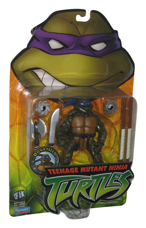 Teenage Mutant Ninja Turtles (2002) TMNT Donatello Action Figure ...