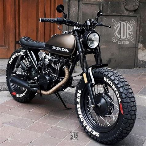 Honda 125 Scrambler by ZDR Custom Moto