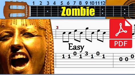 The Cranberries - Zombie Guitar Tab