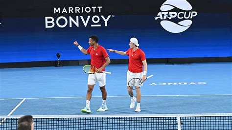 Shapovalov and Auger-Aliassime clinch first semi-final berth for Canada at the ATP Cup - Tennis ...