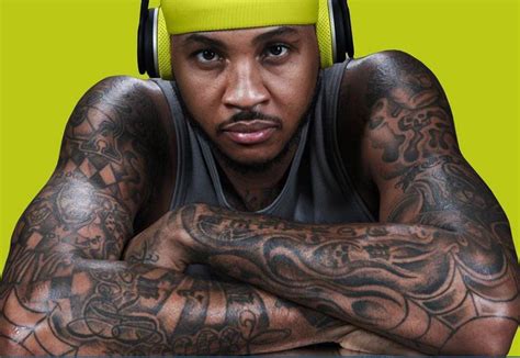 Carmelo Anthony's 28 Tattoos & Their Meanings - Body Art Guru