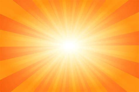 Orange Summer Abstract Comic Cartoon Sunlight Background. Vector Illustration. 544927 Vector Art ...