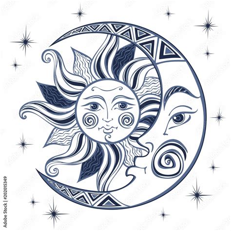 Moon And Sun Symbols