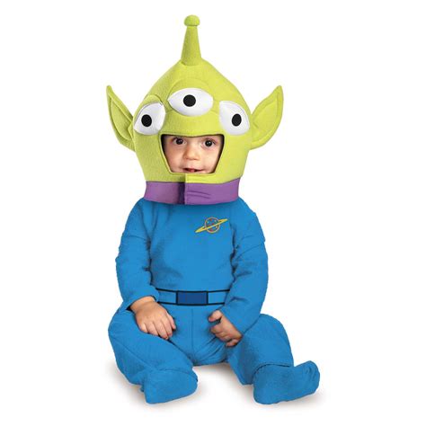 Disguise Toy Story 4 Infant Alien Baby Halloween Costume - Blue