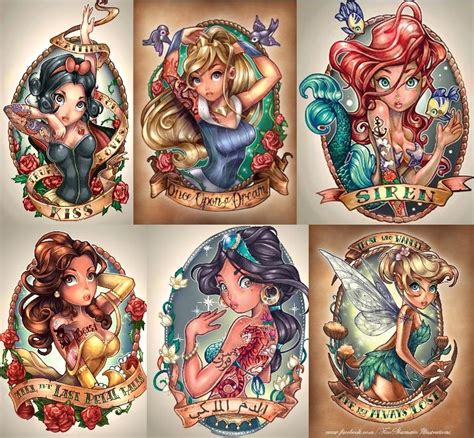 Cool princesses | Disney tattoos, Disney princess tattoo, Princess tattoo