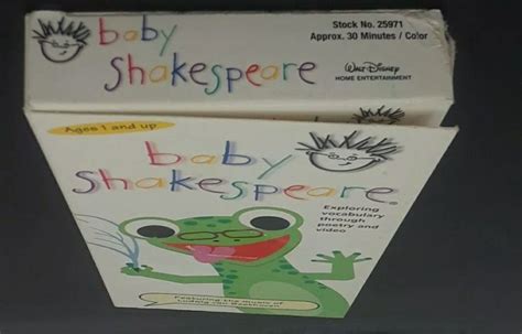 Pin by Gabe Giraldo on Baby Shakespeare 2002 VHS in 2021 | Entertaining, Home entertainment ...