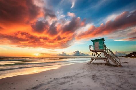 Premium AI Image | Tampa bay beaches bliss photography