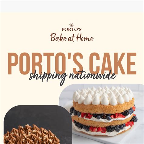 Portos Bakery , Craving Cake? 🎂 - Portos Bakery