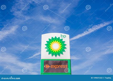 BP Logo on Its Gas Service Station Editorial Photography - Image of ...