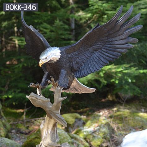 metal garden statues sculptures bronze bald eagle statue for sale-Bronze sculpture for sale