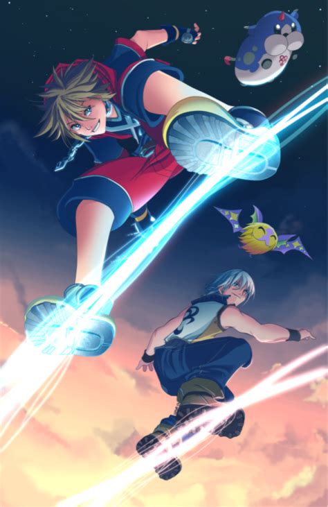 sora and riku - Kingdom Hearts Fan Art (32342537) - Fanpop