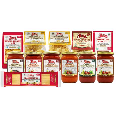 Pasta and Sauce Sampler - Flora Fine Foods