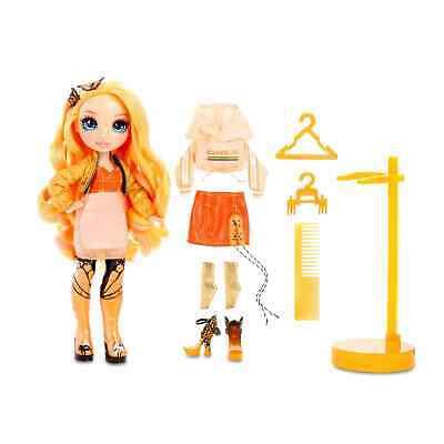 RAINBOW HIGH POPPY Rowan Orange Fashion Doll with 2 Outfits NEW £30.52 - PicClick UK
