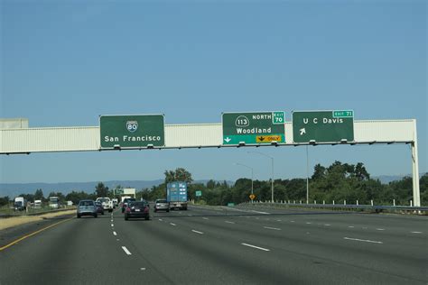 California @ AARoads - Interstate 80 West - Yolo County