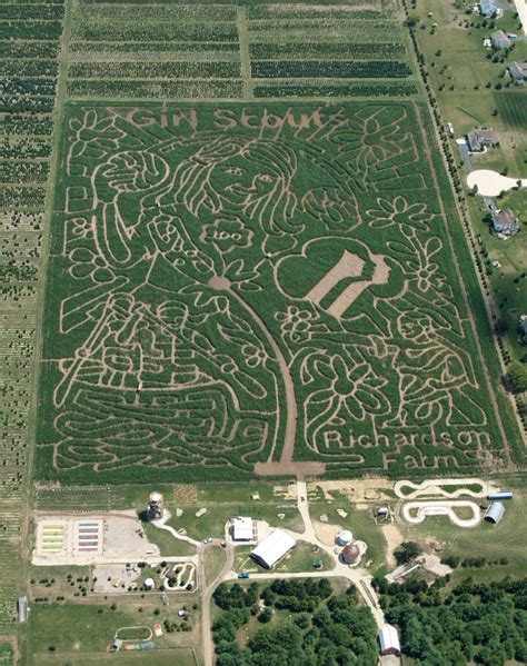 Making the World's Largest Corn Maze at Richardson Adventure Farm in ...